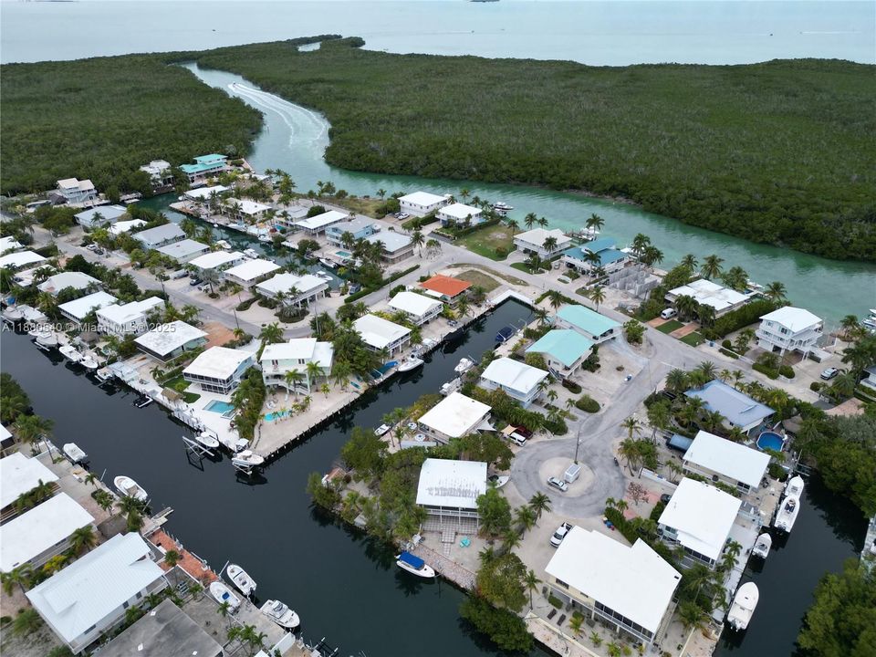 Tavernier Creek to the bay