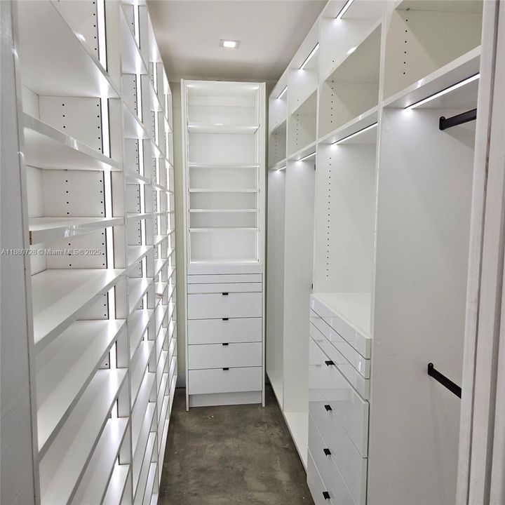 Master closet