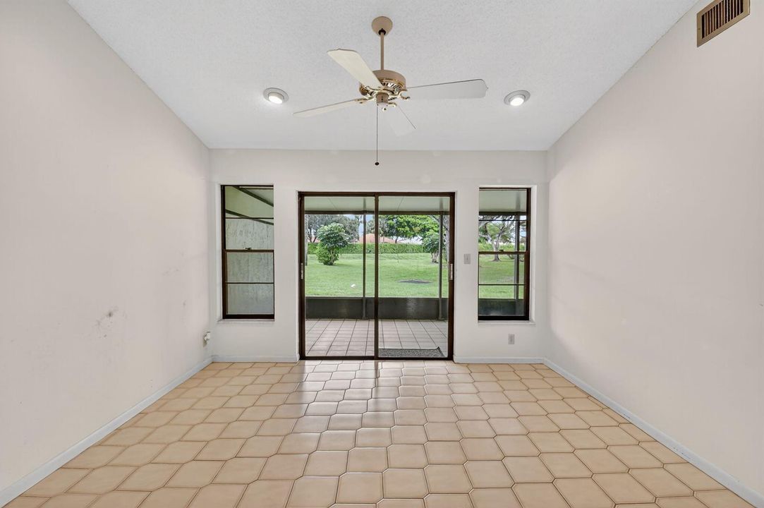 Bonus Room to Patio