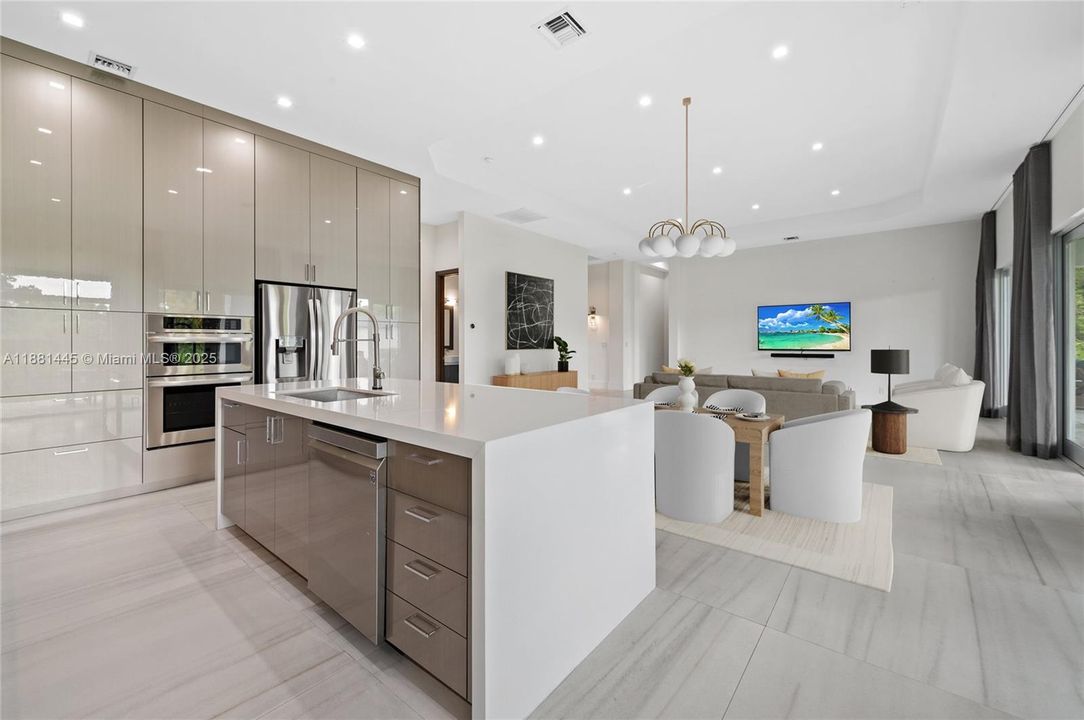 Grand Great Room - Reality Staged - Design Services Included