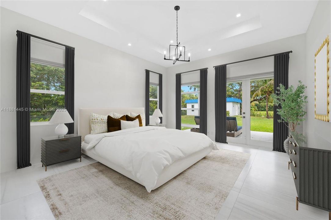 Primary Bedroom - Reality Staged - Design Services Include