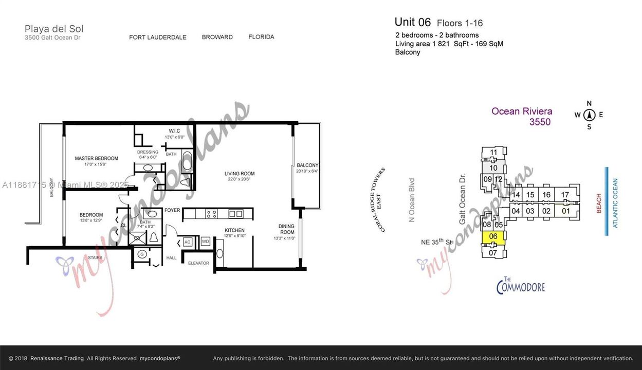 Active With Contract: $850,000 (2 beds, 2 baths, 1821 Square Feet)