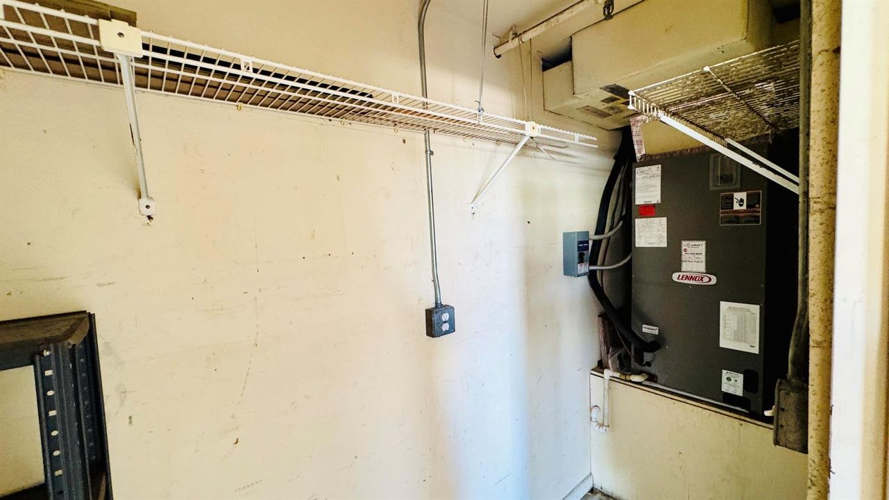 Outside storage
