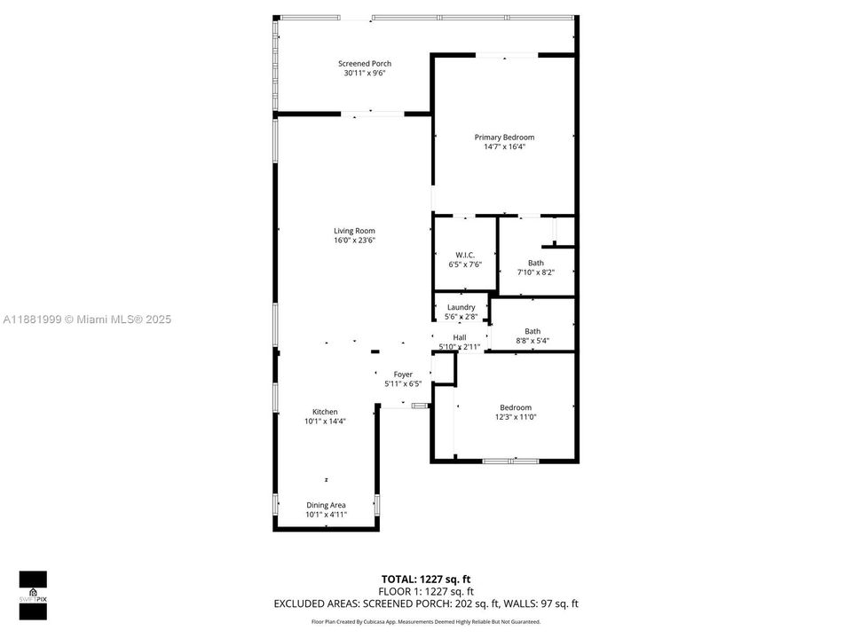 Active With Contract: $345,000 (2 beds, 2 baths, 1151 Square Feet)