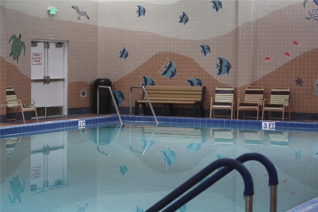 Indoor heated pool