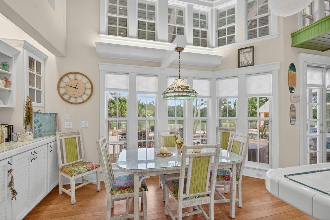 Breakfast area