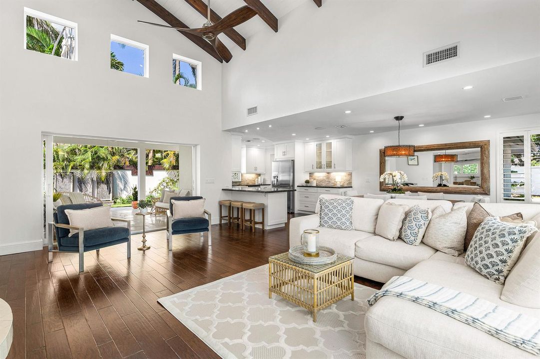 Great Room View to Covered Patio