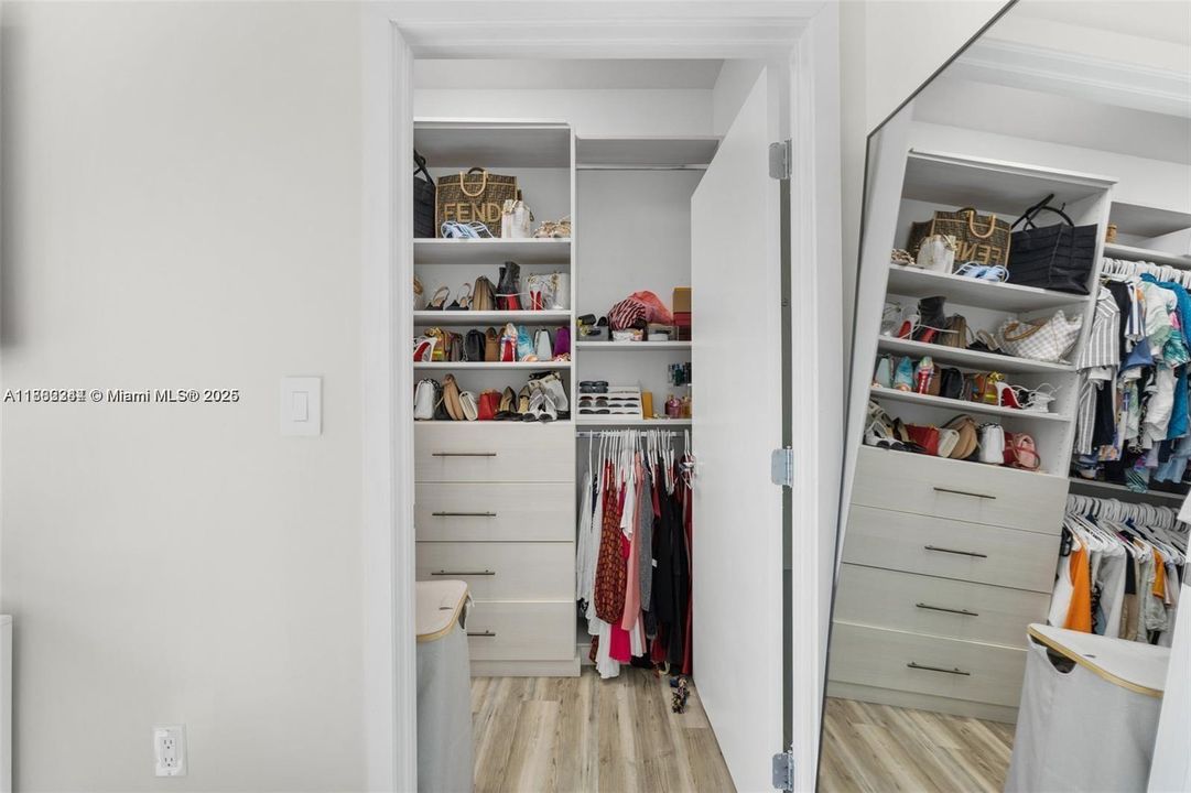 REDESIND UPGRADED MASTER CLOSET