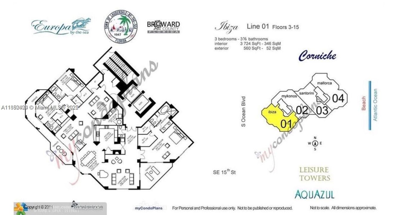 На продажу: $3,100,000 (4 спален, 3 ванн, 3724 Квадратных фут)