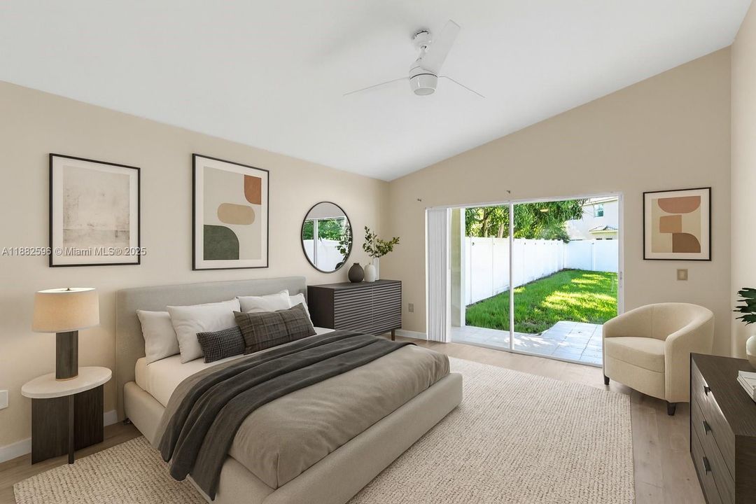 Master Bedroom (staged)