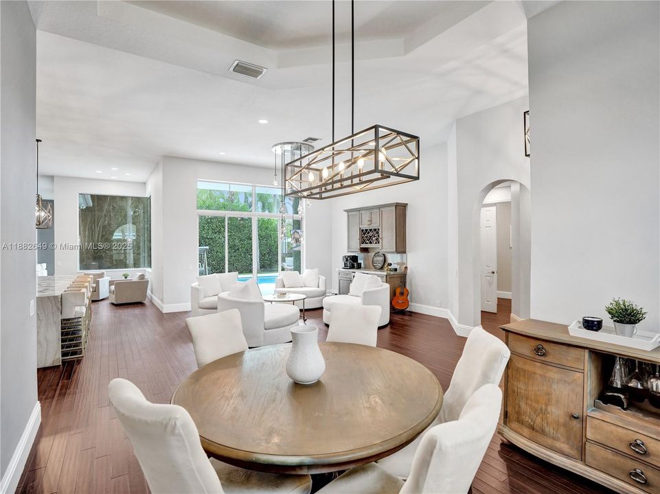 Smooth walls & high baseboards add a sophisticated finish to every room.