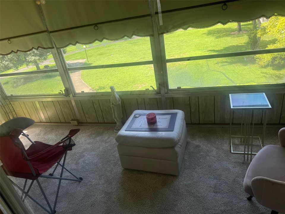 screened balcony