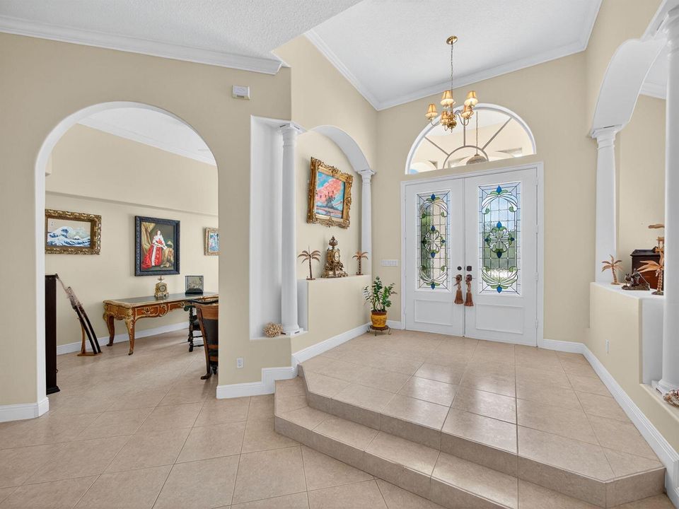 Foyer Entry and Office Opening