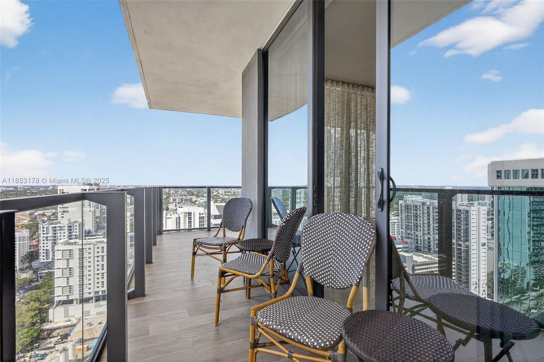 Corner Wrap around Balcony