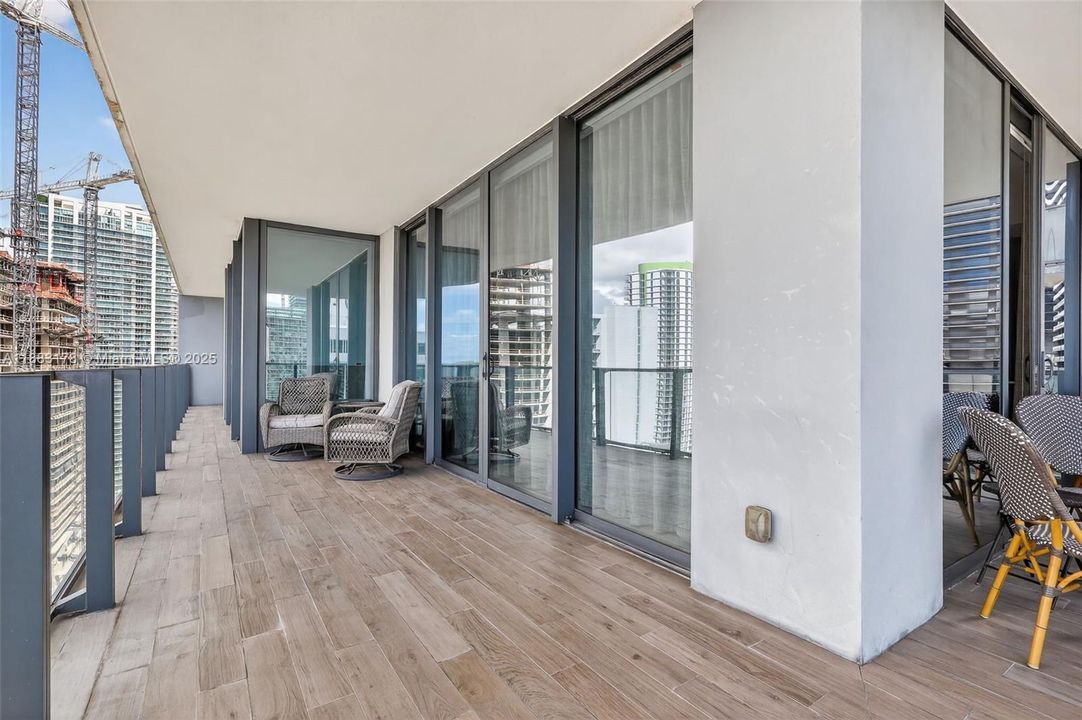 Balcony off Family Room