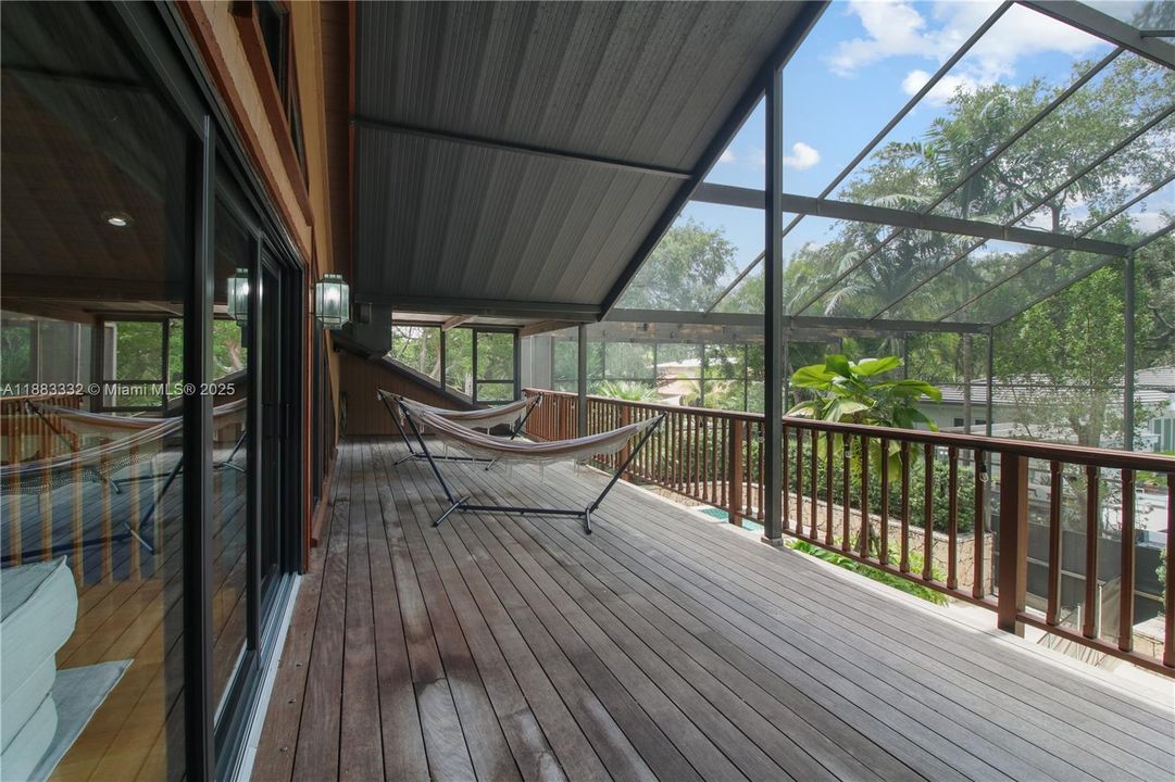 2nd Floor Primary Suite Deck Area