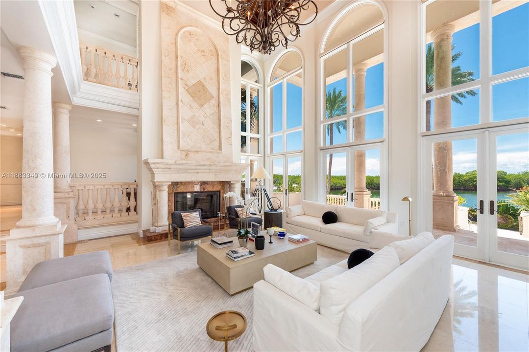 Perfect flow from living room to outside terraces for grand entertaining.