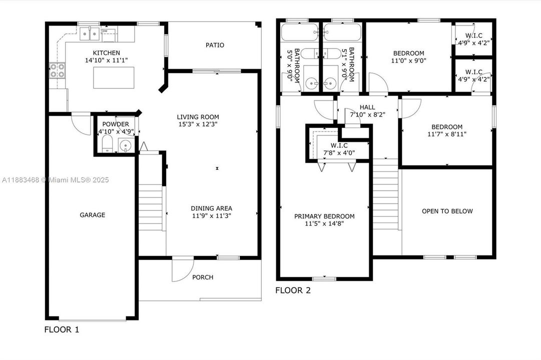На продажу: $395,000 (3 спален, 2 ванн, 1609 Квадратных фут)