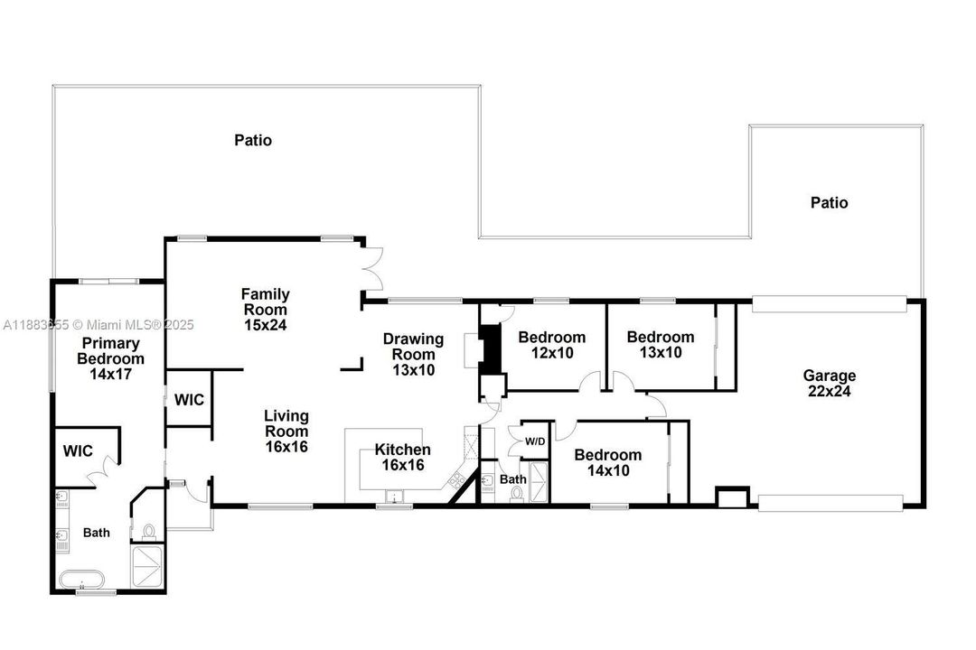 На продажу: $1,750,000 (4 спален, 2 ванн, 2473 Квадратных фут)