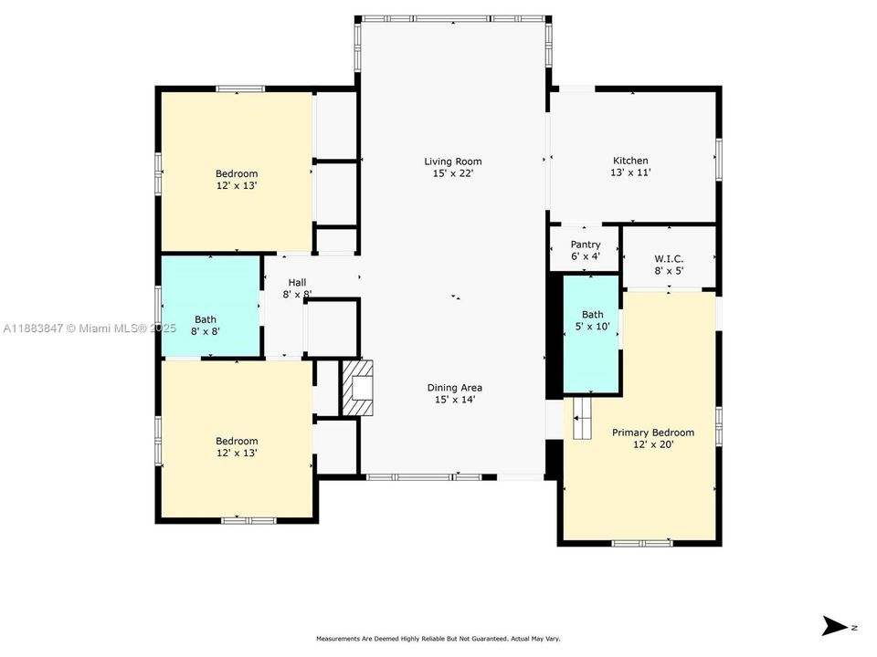 合同活跃: $875,000 (3 贝兹, 2 浴室, 1676 平方英尺)