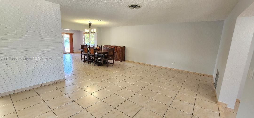 Living and dining area