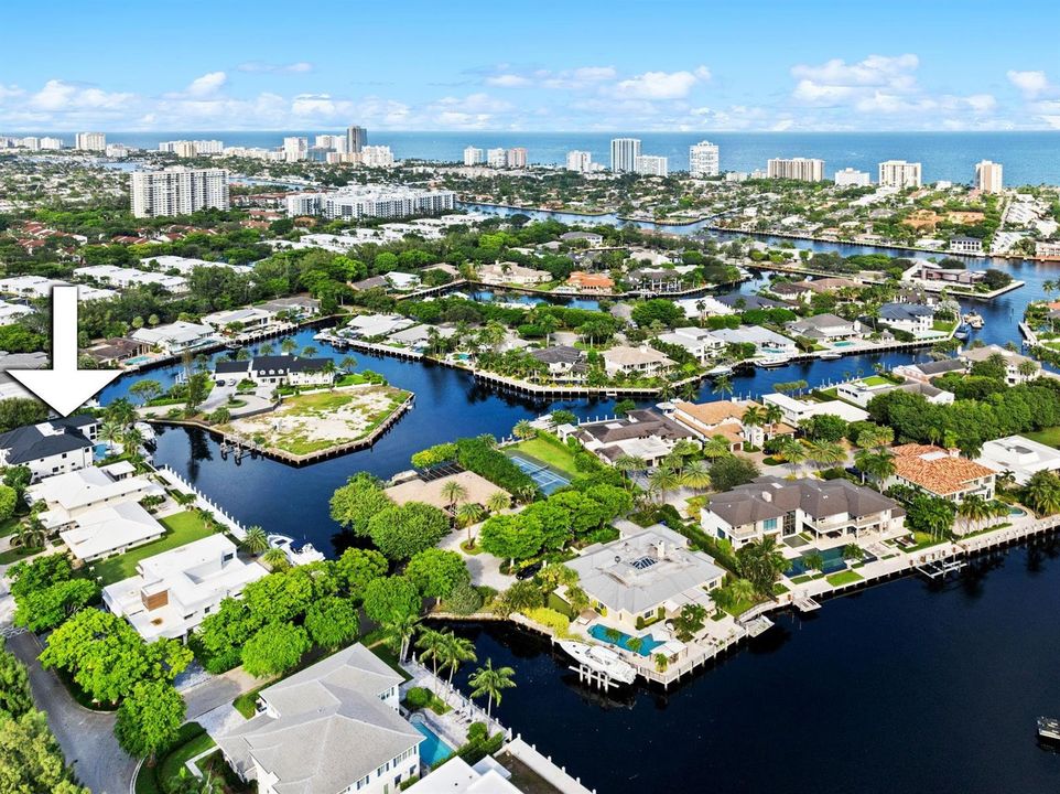 Canal with ocean access
