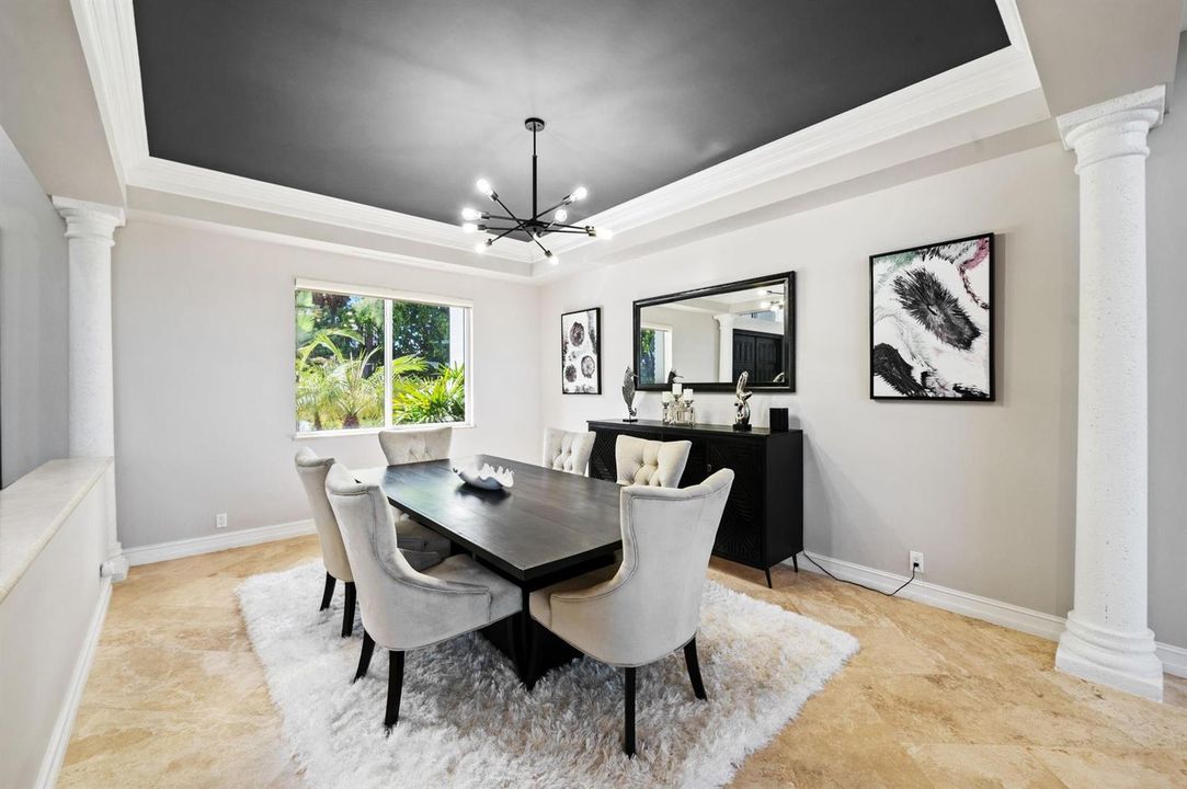 Formal dining room