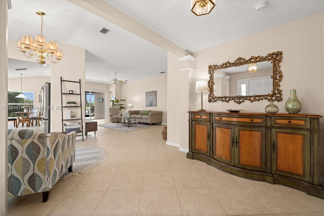 Open floor plan perfect for entertaining