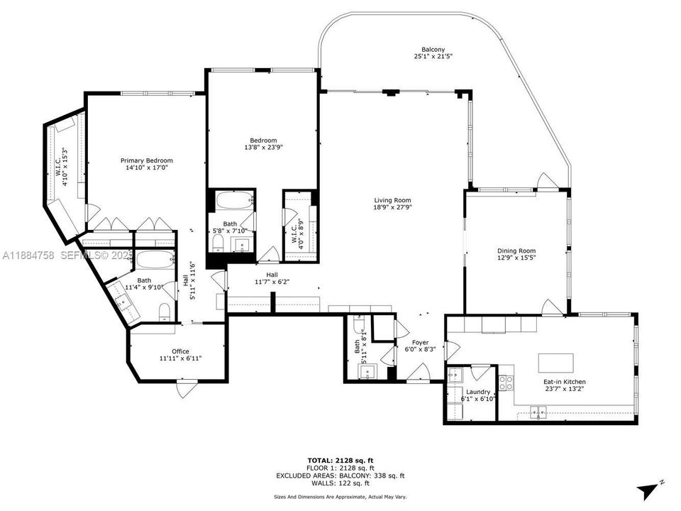 Activo con contrato: $1,180,000 (2 camas, 2 baños, 2115 Pies cuadrados)