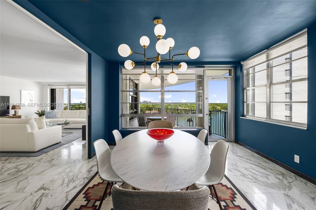 Dedicated private dining room