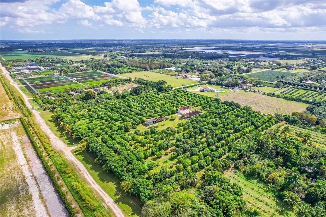 2 ROADS FOR ACCESS A DIRT ROAD TO NORTH AND CAN  ALSO COME AROUND THE BACK ON A PAVED RD . TO ENTER THERE WILL REQUIRE A GATE. PROPERTY ID PARTIALLY FENCED
