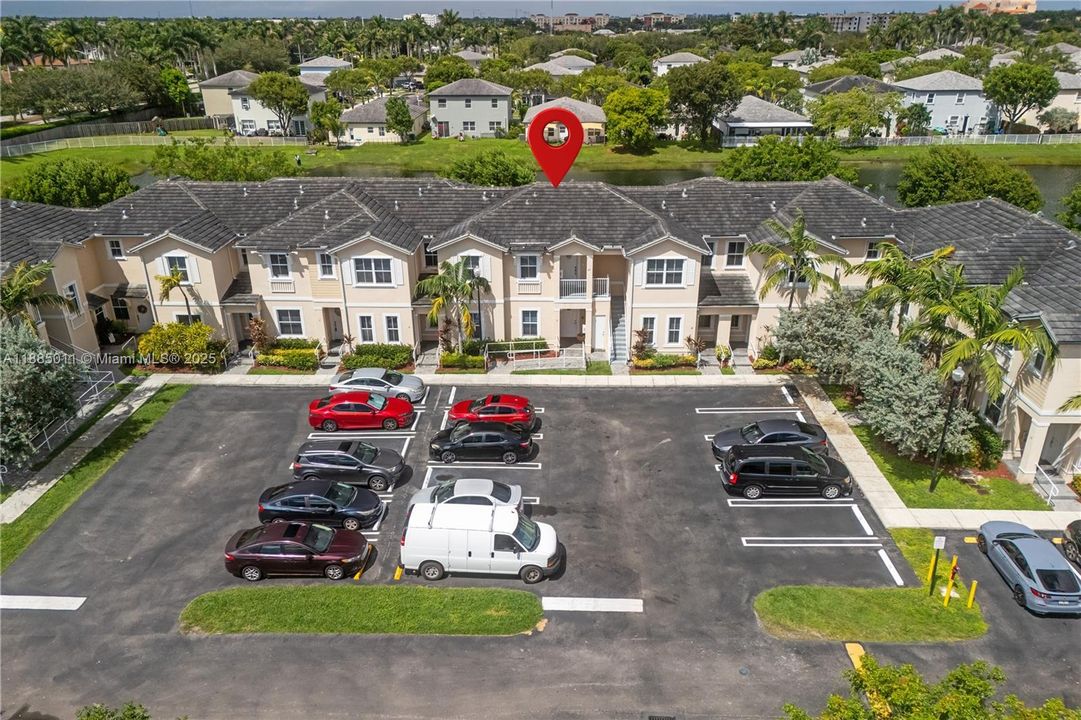 Building ariel view.