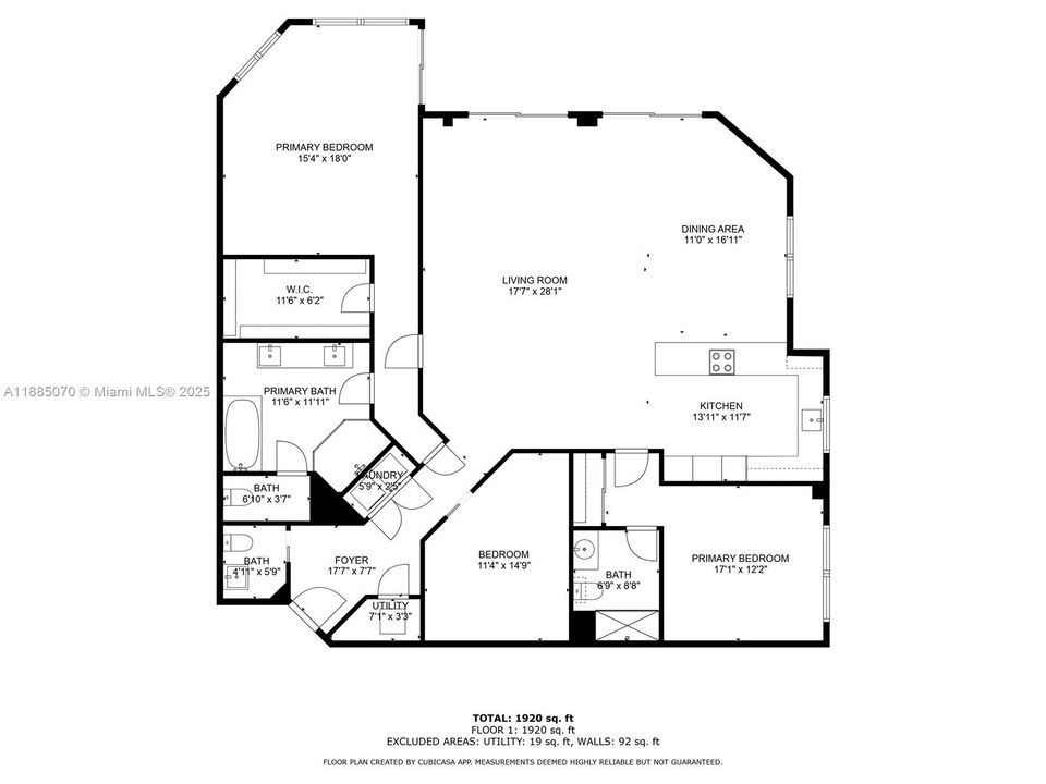 For Sale: $1,390,000 (2 beds, 2 baths, 1958 Square Feet)