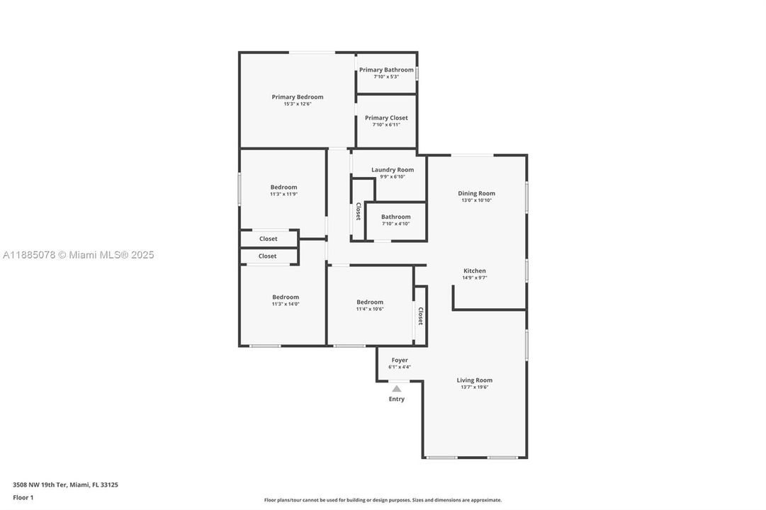 Activo con contrato: $849,000 (4 camas, 2 baños, 1675 Pies cuadrados)