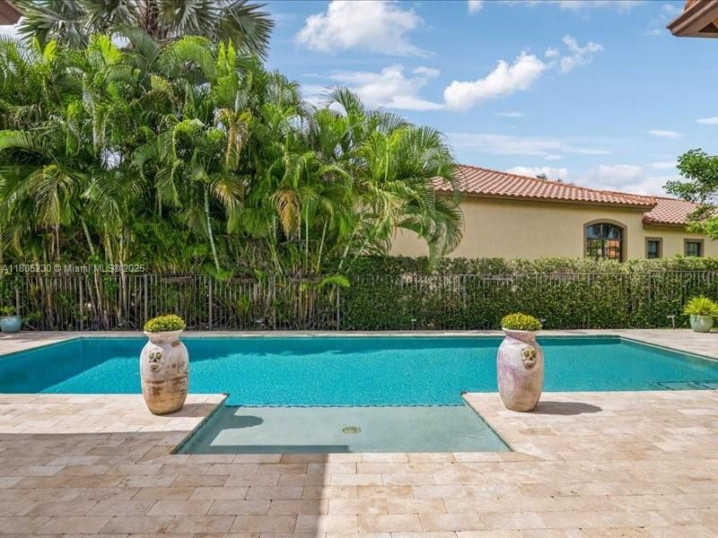 Custom-designed pool