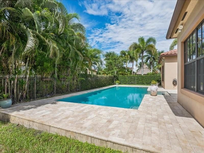 Custom-designed pool