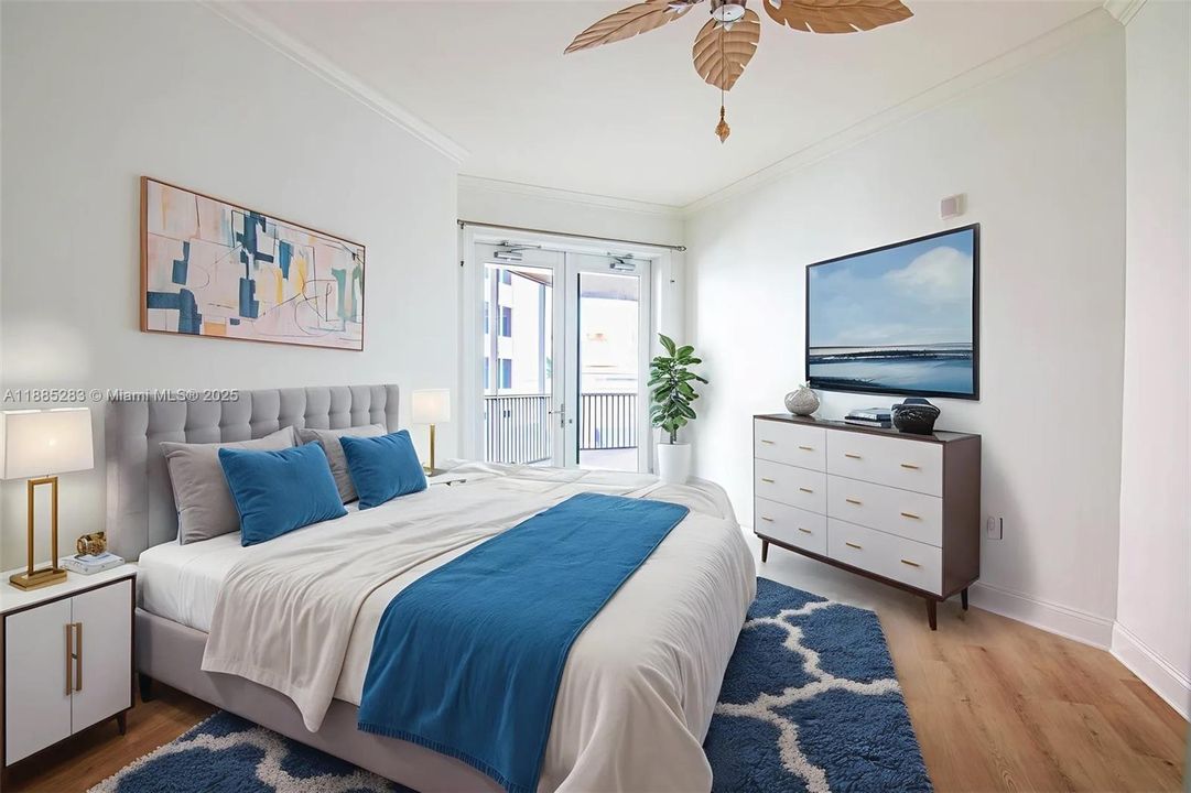 Primary Bedroom - Virtually Staged