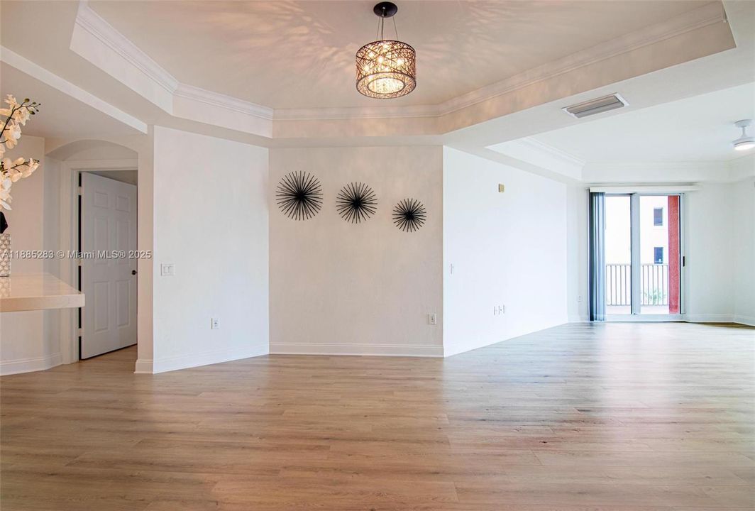 BRAND NEW WATERPROOF ridged core LUXURY VINYL PLANK FLOORING throughout! NO CARPET!!