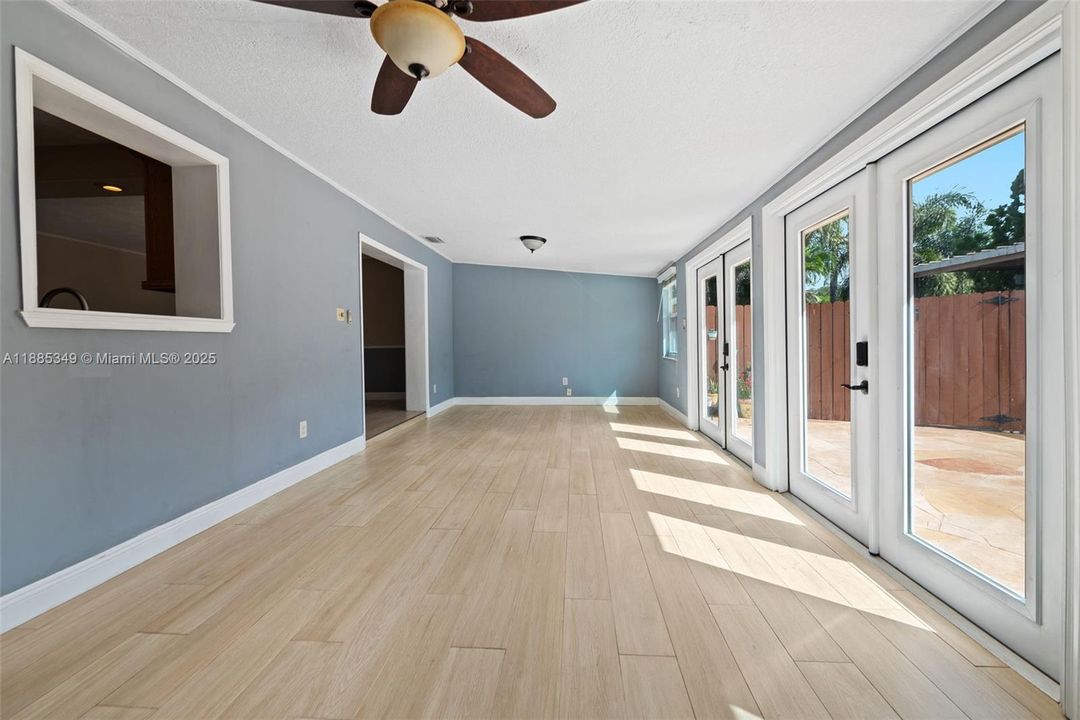 Lots of light & Impact Doors