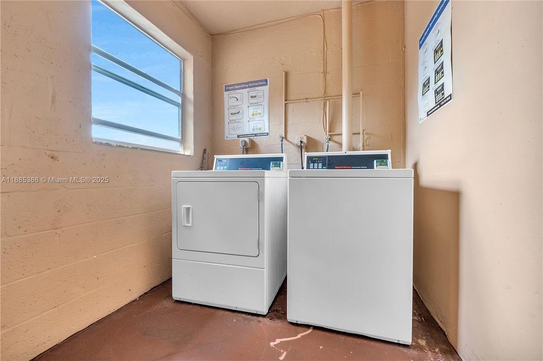 Same floor and storage space