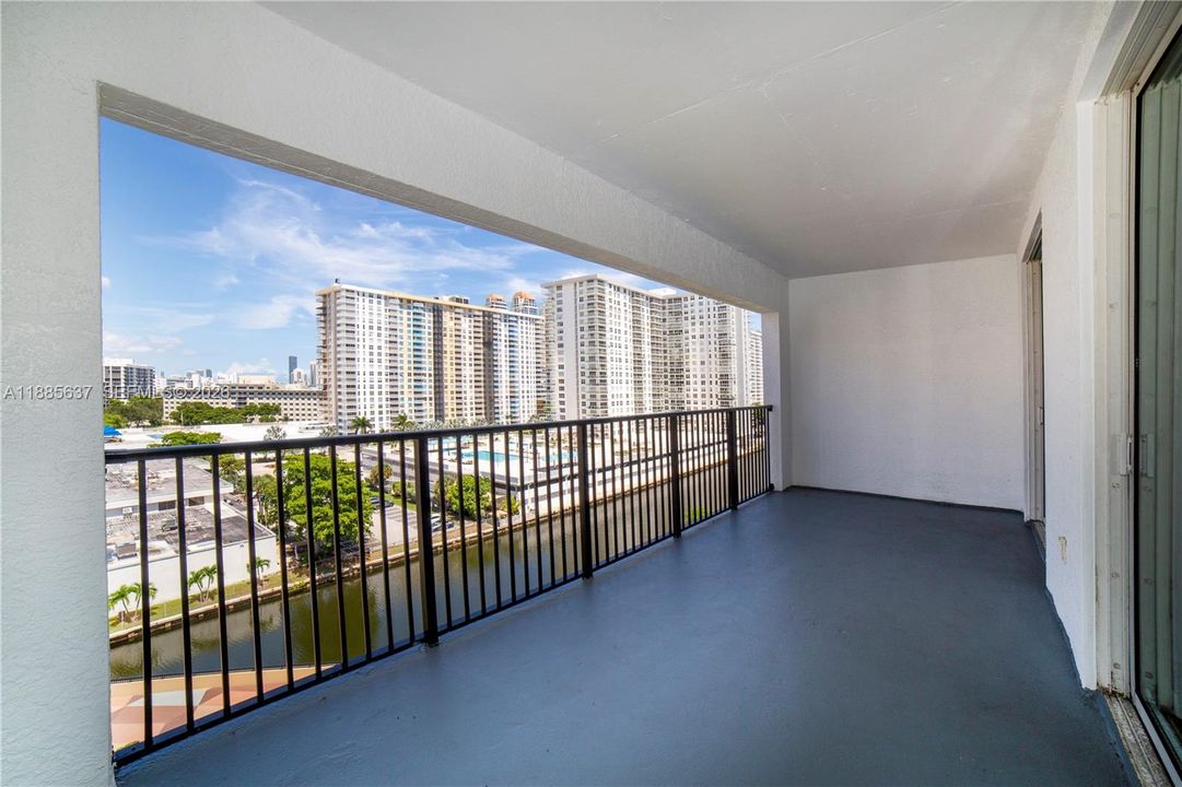 Extra outdoor space for entertainment