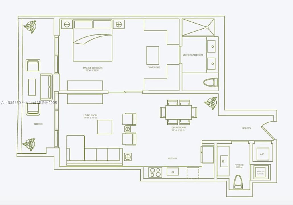 For Sale: $720,000 (1 beds, 1 baths, 759 Square Feet)