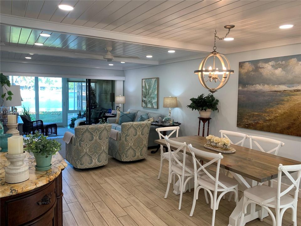 Custom Ceiling and Lighting