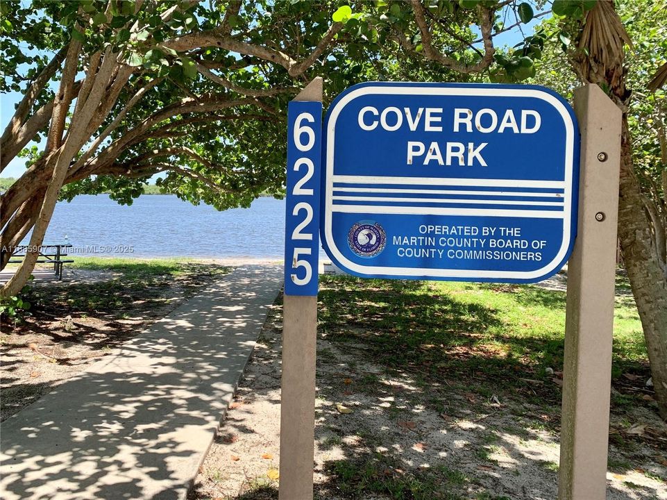 Cove Road Park Next Door