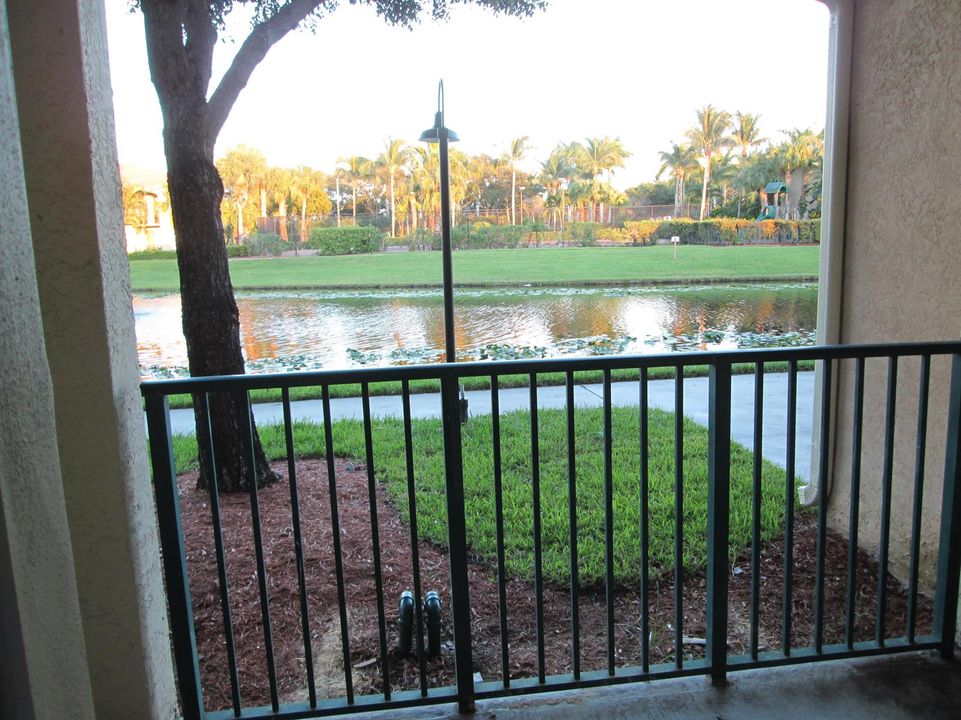 VIEW FROM BALCONY