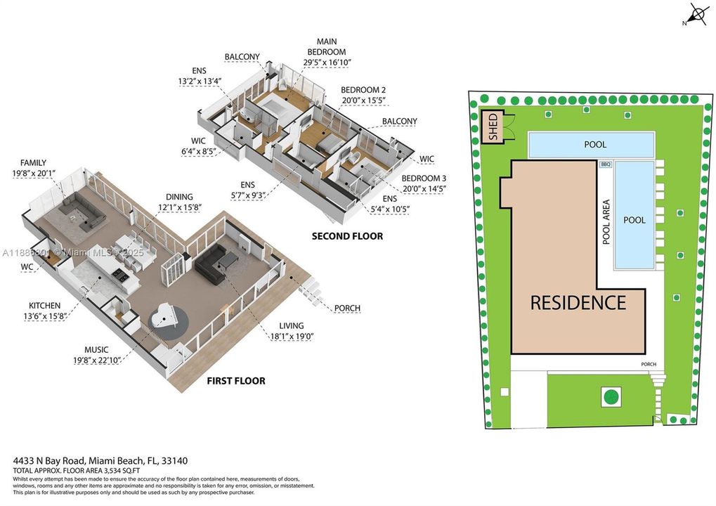For Sale: $9,900,000 (3 beds, 3 baths, 3534 Square Feet)