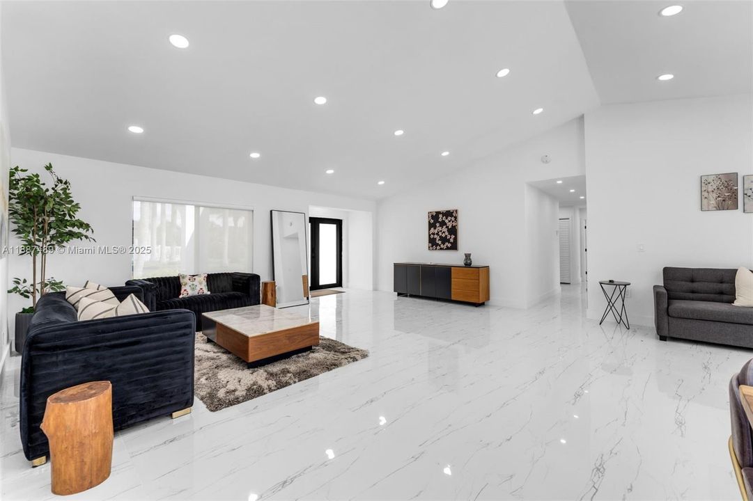 HALLWAY LEADS INTO FAMILY SUITES.