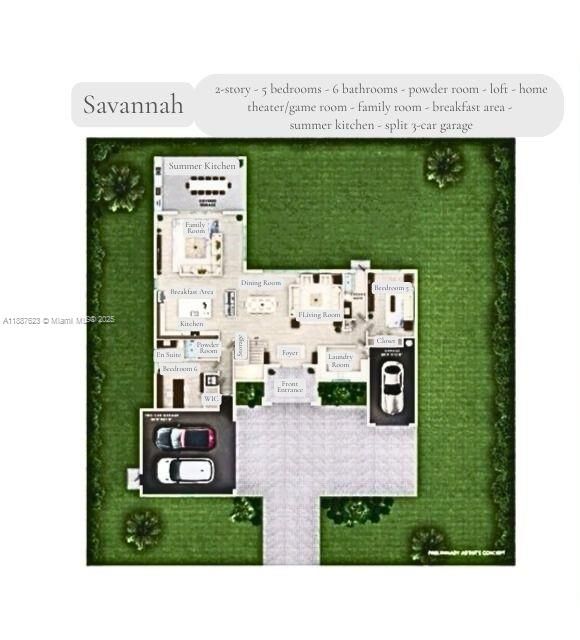 1st floorImage may not be exact to listing.Image courtsey of Lennar homes