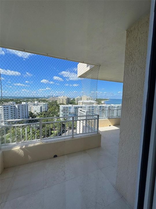 View to the city of Miami