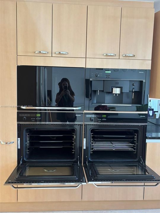 Miele ovens +coffee machine
